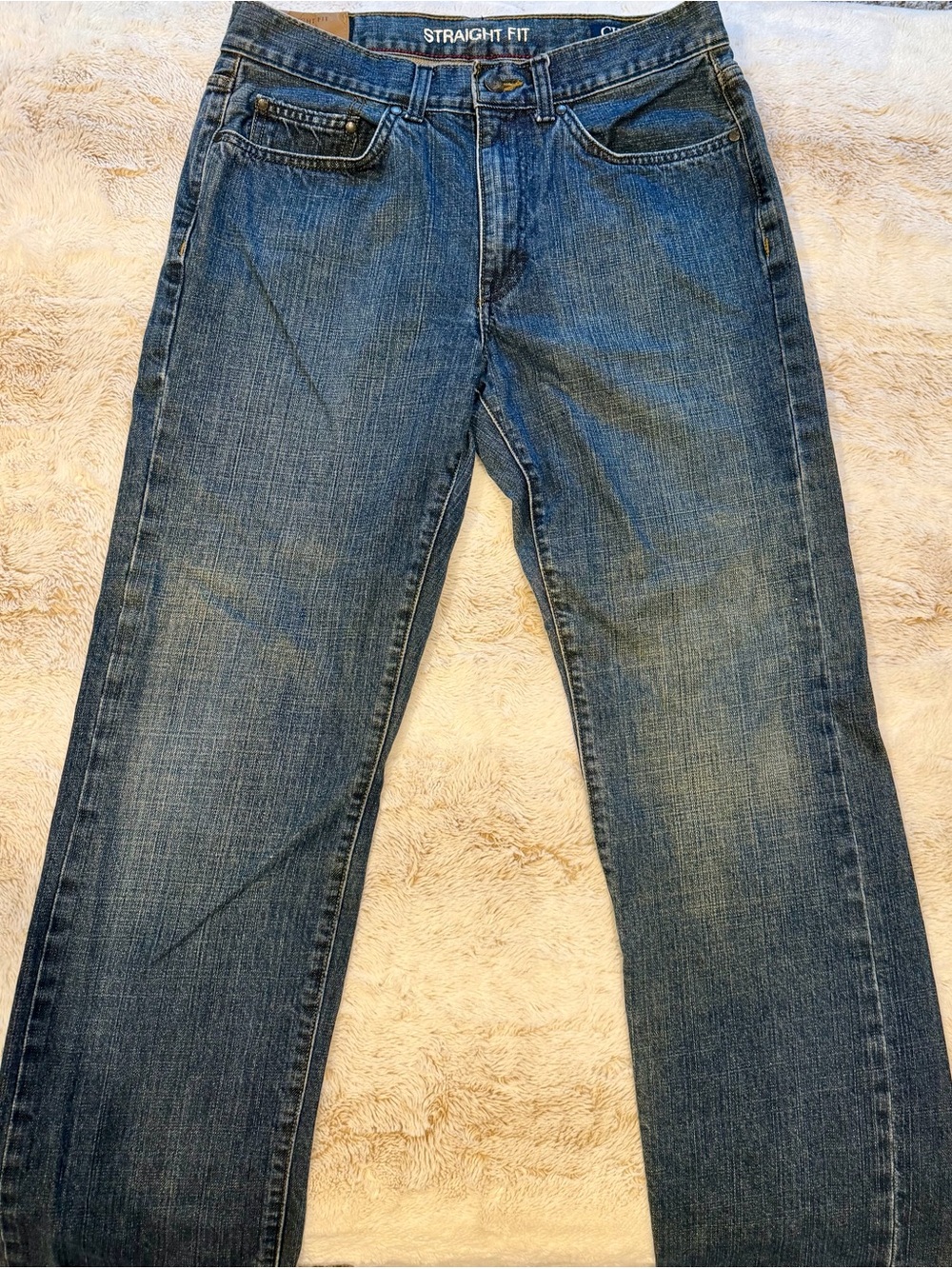 Chaps - Classic Straight Fit Men’s Jeans - Blue